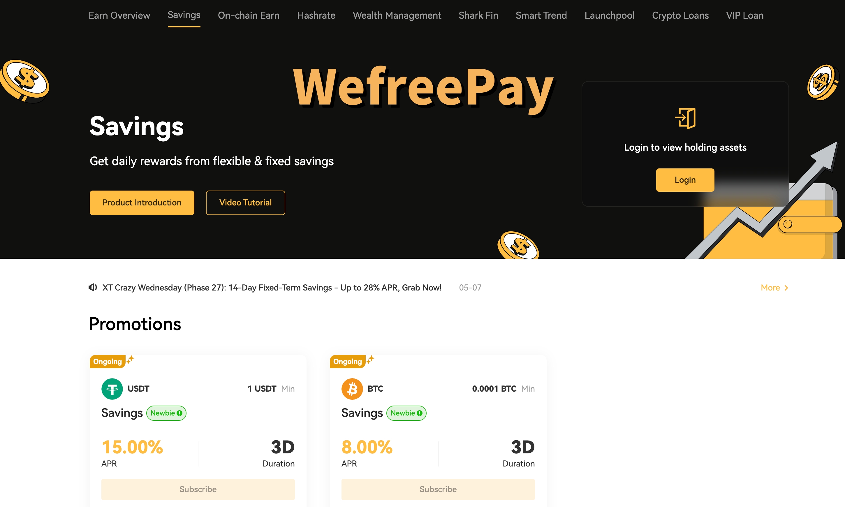 Bitcoin, Ethereum, Litecoin, and Ripple investment and wealth management are all available on Wefreepay